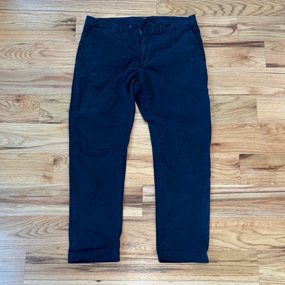 Todd Snyder Navy Chinos 36x32 - Picture 1 of 4